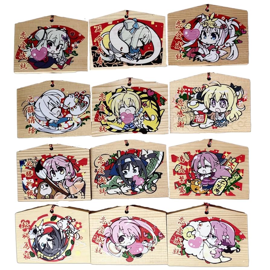 Amazon.co.jp: [RWRAPS] 千恋＊万花 絵馬 祈り 御守り 千恋万花